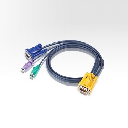 PS/2 KVMケーブル SPHDタイプ 10m