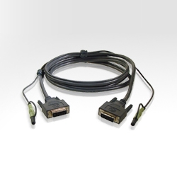 DVI ビデオケーブル 1.8m オーディオ