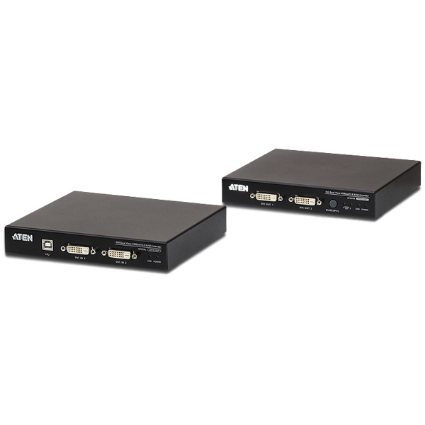 USB DVIデュアルディスプレイ HDBaseT 2.0 KVMエクステンダー