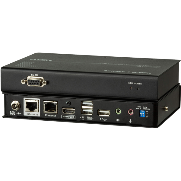 USB HDMI HDBaseT 2.0 KVM エクステンダー (4K@100 m)