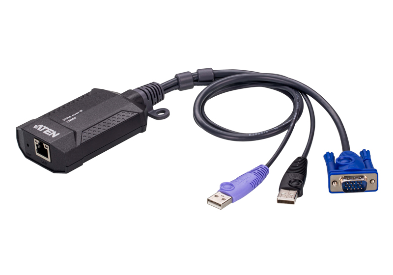 ターゲットデバイスにリモート操作を可能にする小型ドングル型VGA IP-KVM