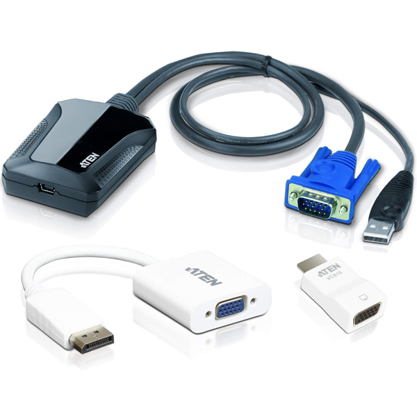 ラップトップ USB KVMコンソール クラッシュカートアダプター ITキット