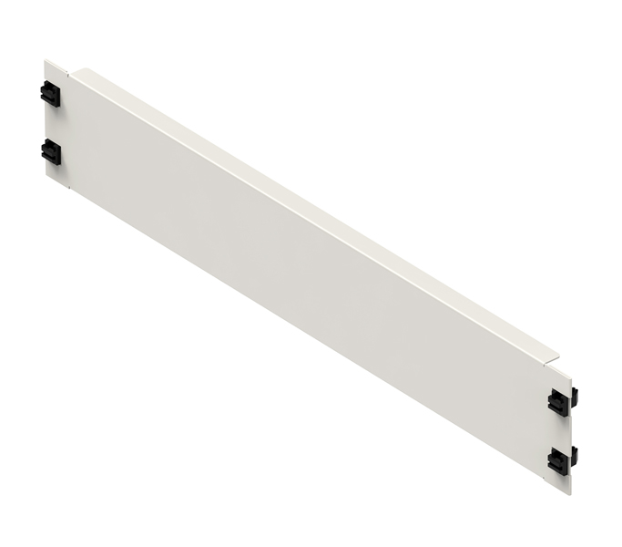 2U ブランクパネル 白