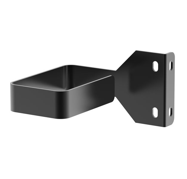 2U対応 リング型ケーブルフック 黒