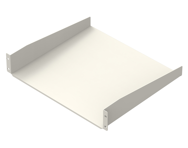 2U対応 ちりとり型 棚板(ロングタイプ) 白