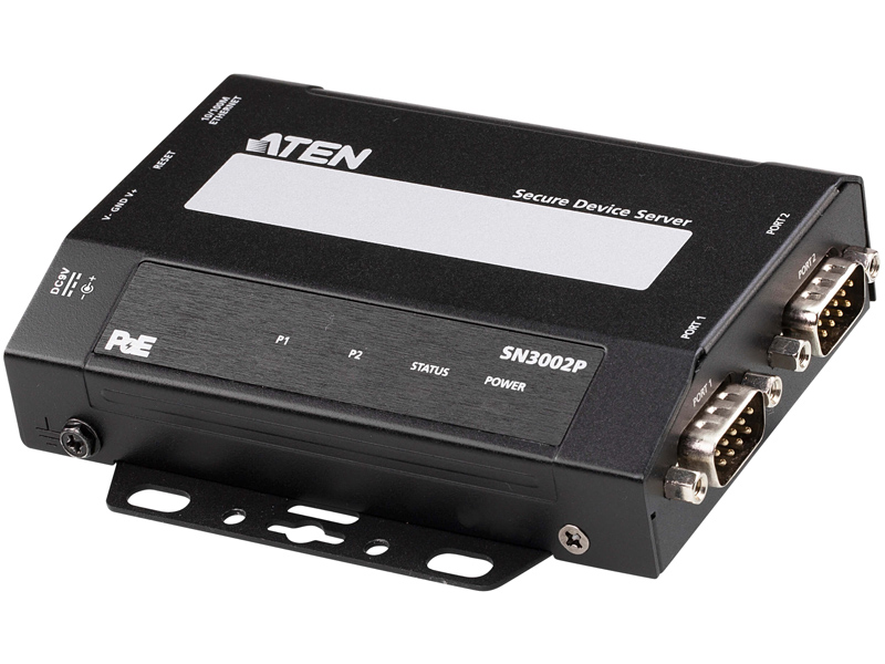 2ポート シリアルデバイスサーバー（PoE対応）