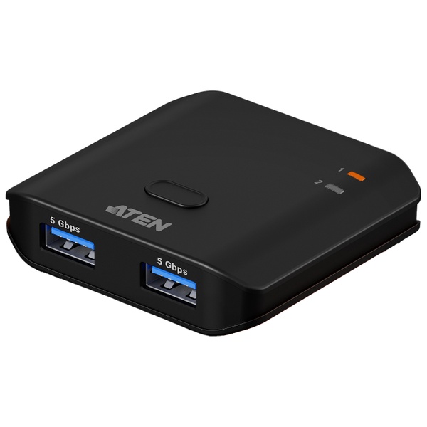 PC2台用 USB3.2 Gen1 (5Gbps) 2デバイス切替器