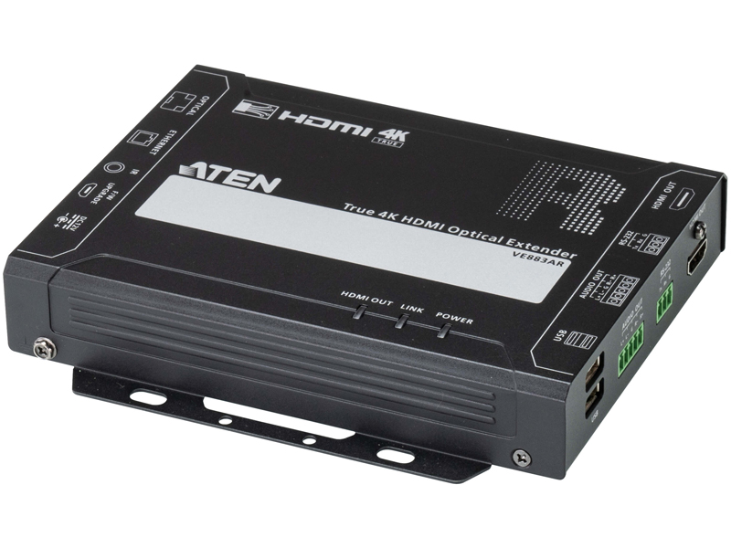 光ファイバーHDMIエクステンダー（True 4K対応） マルチモード レシーバー