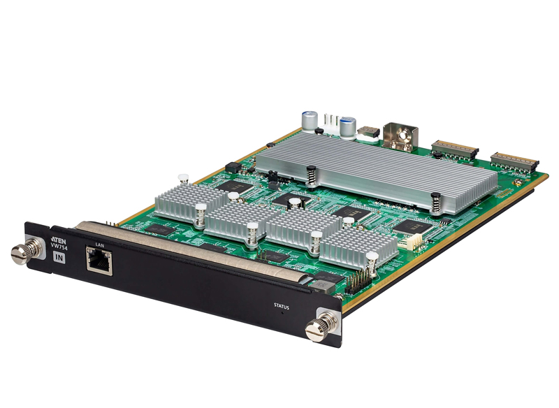 VW3620/VW1608用入力拡張カード型 4チャンネル 4K H.265 IPストリームデコーダー