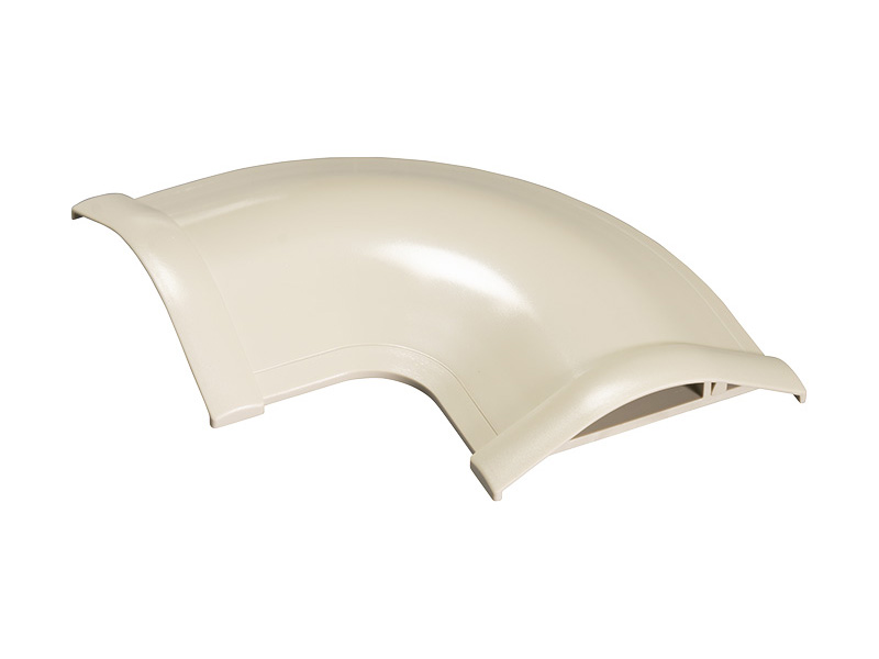 床用モール 曲がり両面テープ付 幅45mm用 ベージュ