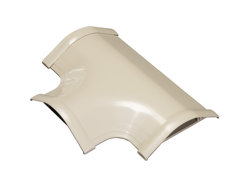 床用モール T字分岐両面テープ付 幅75mm用 ベージュ