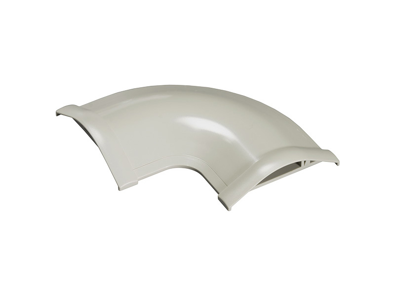 床用モール 曲がり 幅45mm用 グレー