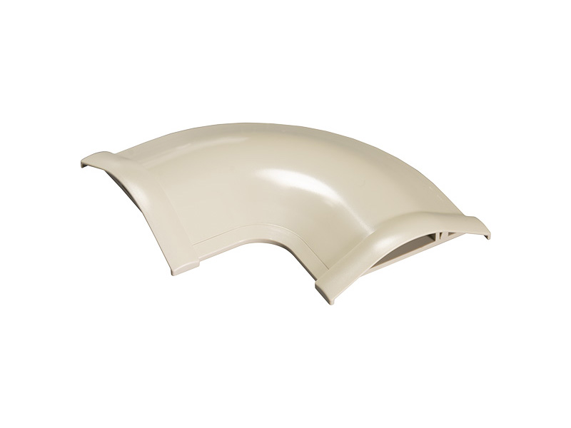 床用モール 曲がり 幅60mm用 ベージュ