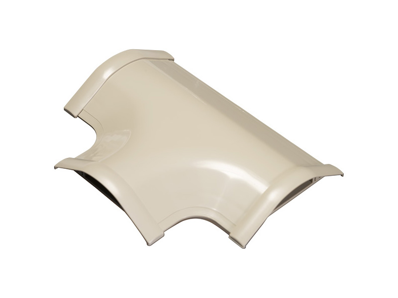 床用モール T字分岐 幅75mm用 ベージュ