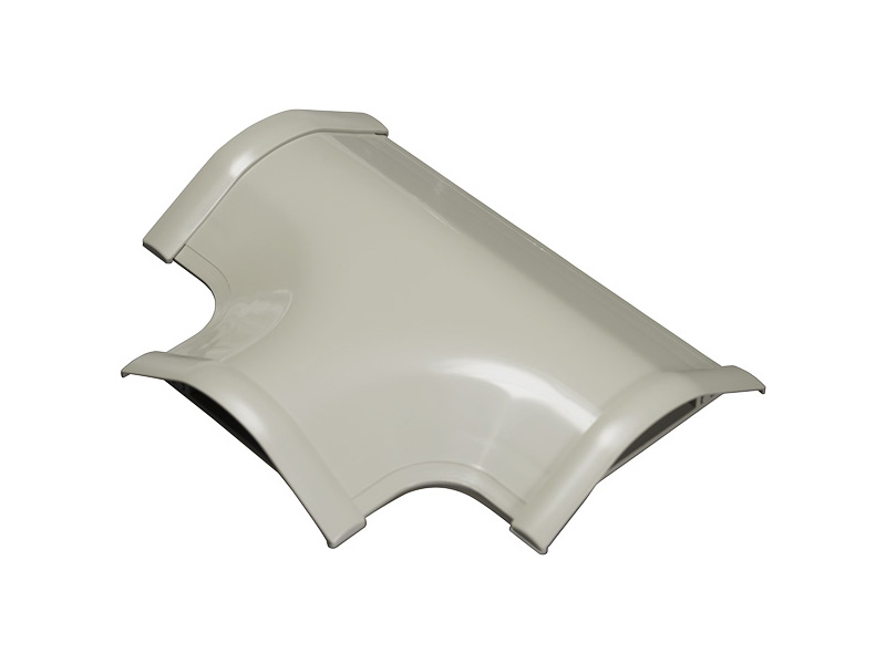 床用モール T字分岐 幅75mm用 グレー