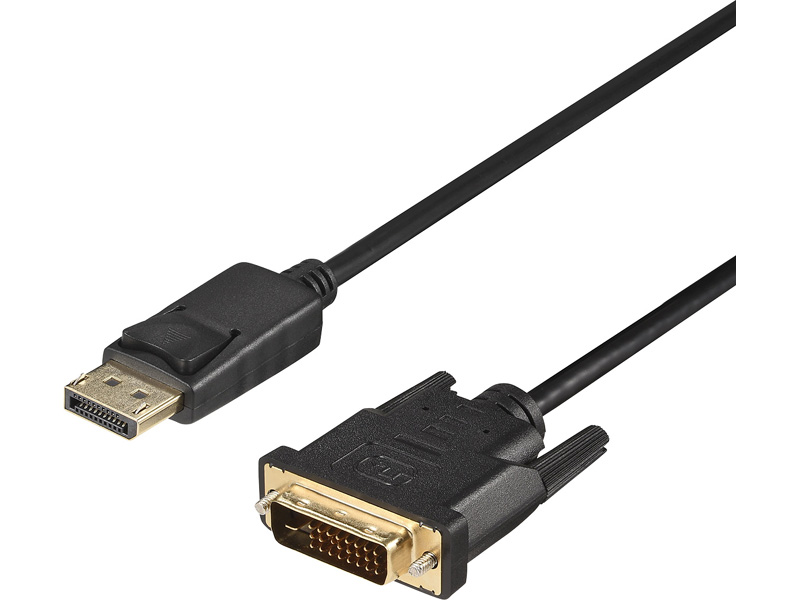 DP-DVI 変換ケーブル 1m ブラック