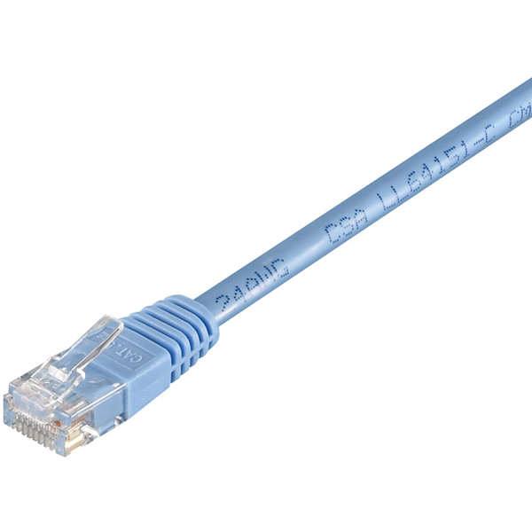 Cat5e LANケーブル 1m ブルー