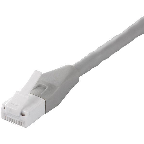 ツメの折れないCat5e LANケーブル 3m ライトグレー