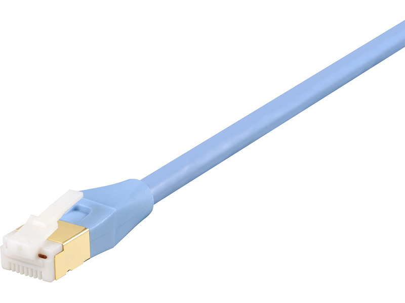 ツメ折れないCat5e LANケーブル STP 3m ブルー