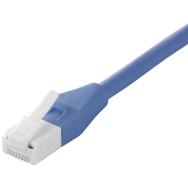 ツメの折れないCat6 LANケーブル 10m ブルー