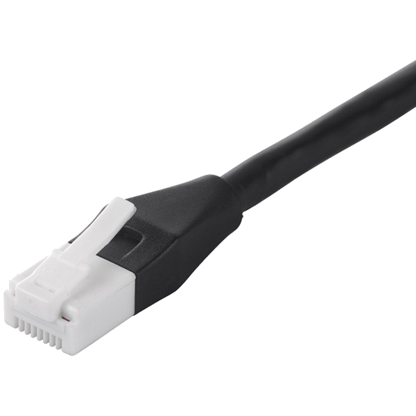 ツメの折れないCat6 LANケーブル 3m ブラック