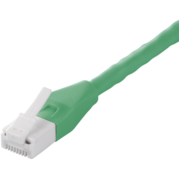 ツメの折れないCat6 LANケーブル 3m グリーン