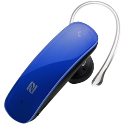 Bluetooth4.0対応 ヘッドセット NFC対応モデル ブルー