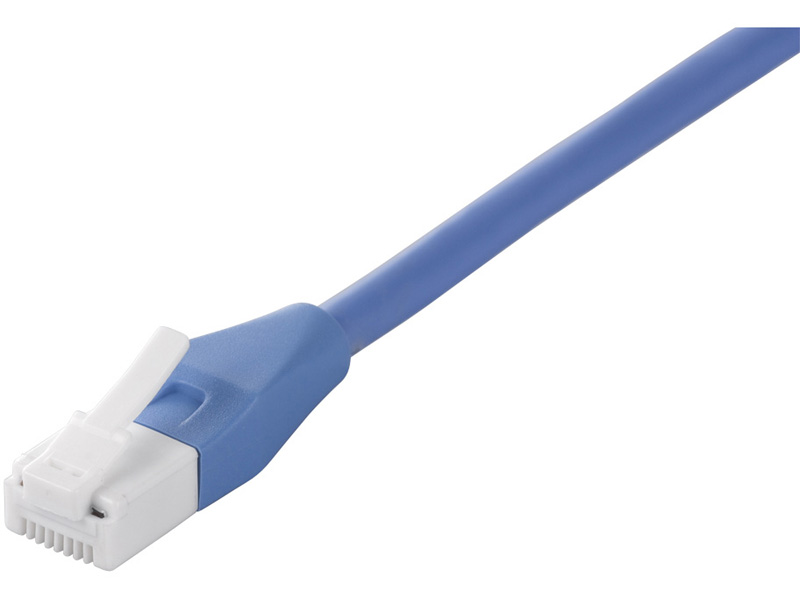 Cat6 ツメの折れないLANケーブル 標準 ストレート 40m ブルー