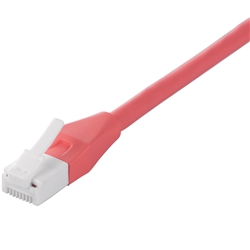 ツメの折れないLANケーブル カテゴリー6 ストレート スタンダード 5m ピンク