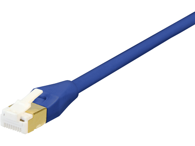 Cat7 ツメの折れないLANケーブル 標準 ストレート 20m ブルー