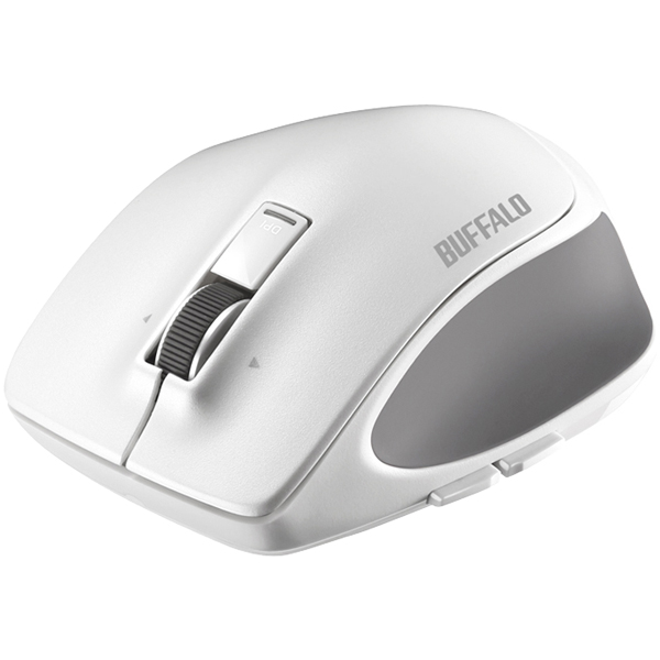 Bluetooth BlueLED プレミアムフィットマウス Lサイズ ホワイト
