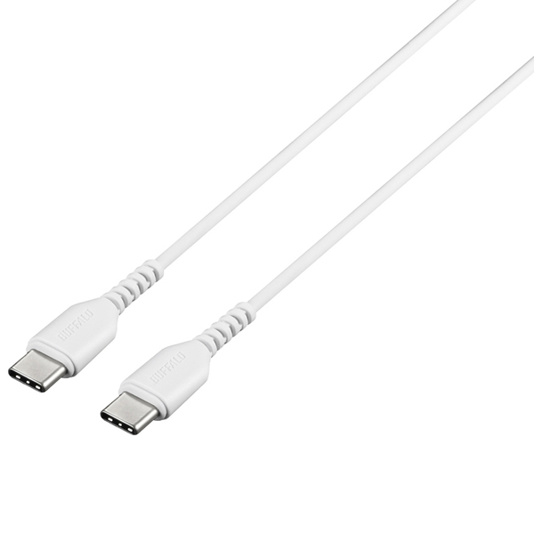 USB2.0ケーブル（Type-C to Type-C） 1.5m ホワイト