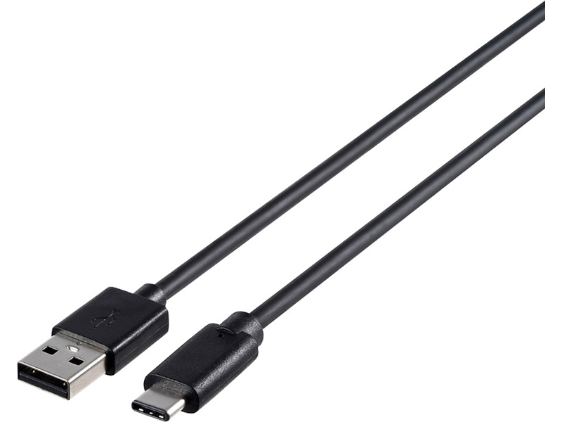 USB2.0ケーブル（A to C） 3m ブラック