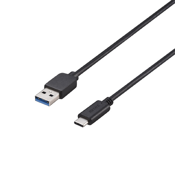 USB3.2 Gen1 ケーブル A-C 1m ブラック