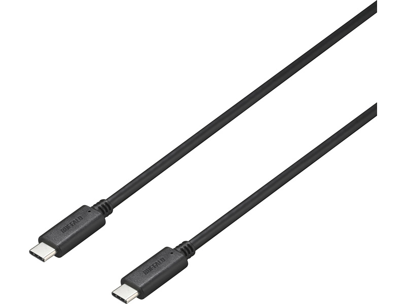 USB3.2 Gen2 C-C PD5A対応ケーブル 1.0m ブラック