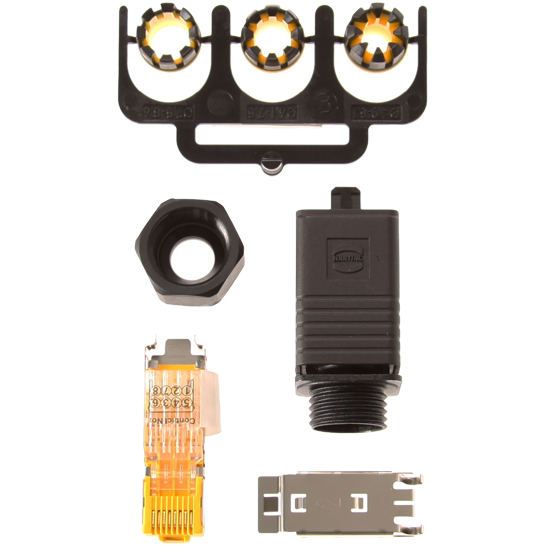 IP66対応RJ45コネクタ