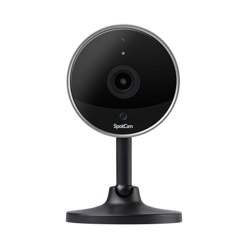 SpotCam Pano 3/屋内用監視カメラ/1080P/180度パノラマ表示/2.4GHz/5GHzデュアルバンドWi-Fi/人体・転倒検知/デジタルズーム追跡機能/クラウド録画/スマホで確認可能