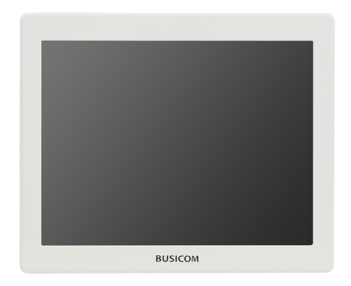 9.7インチタッチパネルディスプレイ BC-SD10T II (抵抗膜方式・USB・スノーホワイト)<スタンド無し>