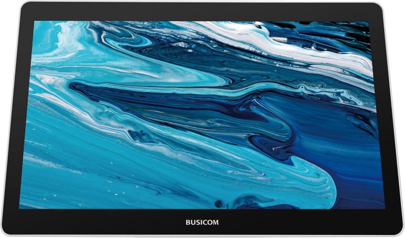 15.6インチLCDタッチパネルモニター(静電容量・Type-C・白)＜スタンド無し＞