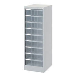 アバンテV2 フロアケース A4 深9段 ニューグレー