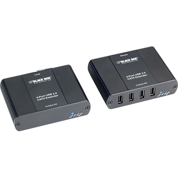 USB2.0エクステンダ CATx UTP 4ポート