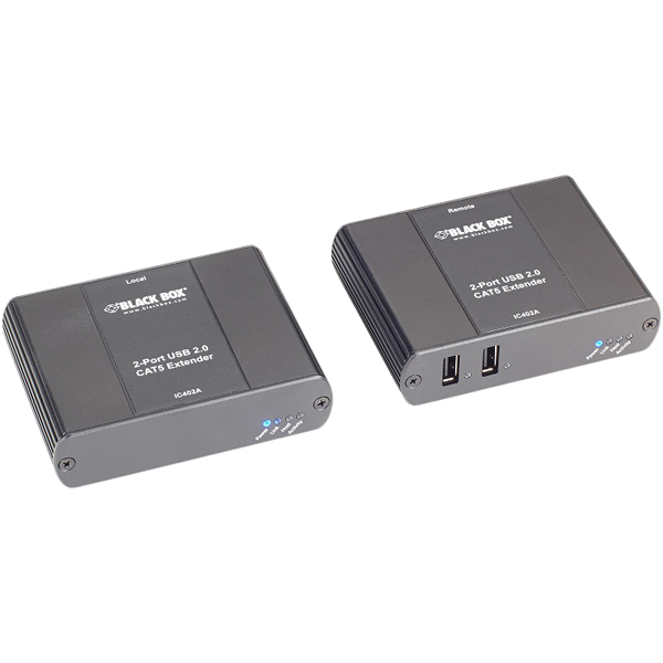 USB2.0エクステンダ CATx 2ポート