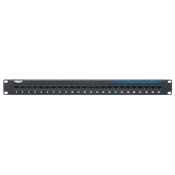 CAT5eフィードスルー・パッチパネル UTP・24ポート
