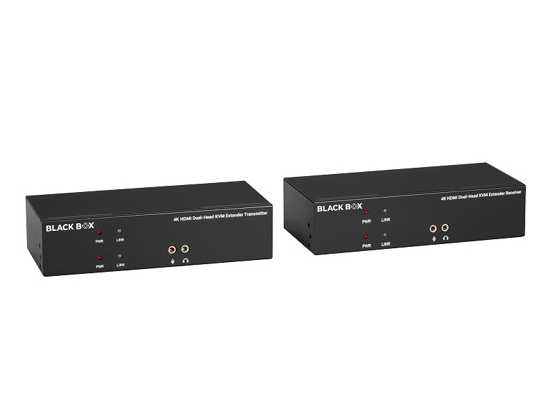 デュアルディスプレイ対応KVMエクステンダーキット (HDMI/USB)