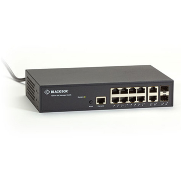 ギガビットスイッチ 10ポート管理機能付 10/100/1000B-T(8)+UTP/SFP(2)