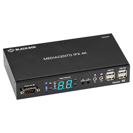 4K対応HDMIエクステンダー レシーバー(IP対応/USB/オーディオ)