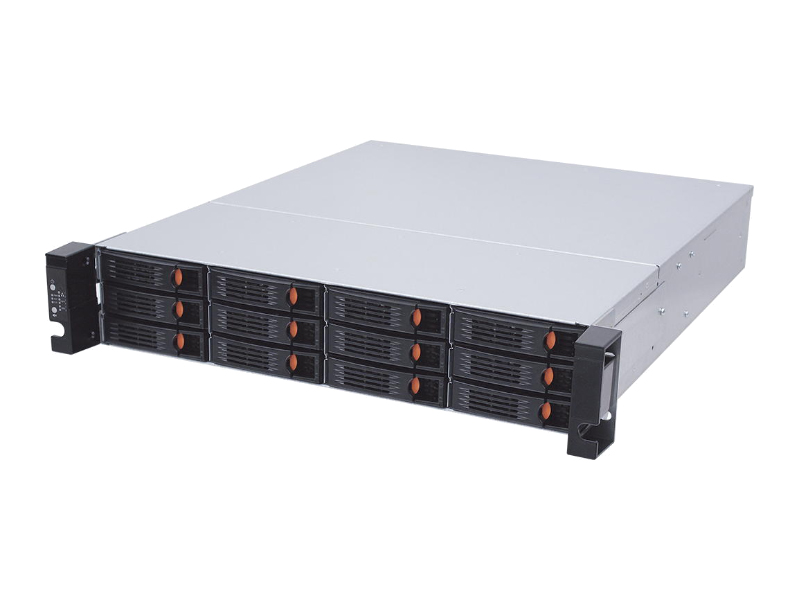 ECLAIRPROシリーズ EP2212TB3 Thunderbolt3対応 ハードウェアRAID対応2Uラックマウント高速DAS 総容量24TB（2TB×12ドライブ）