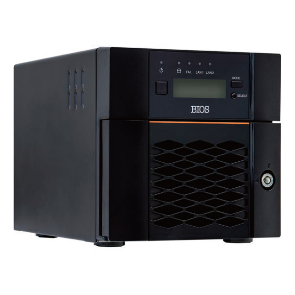 GAIAPROシリーズ GD102SV OSレスモデル Intel Celeron J1900採用 デスクトップ型NAS 総容量4TB（2TB×2ドライブ）