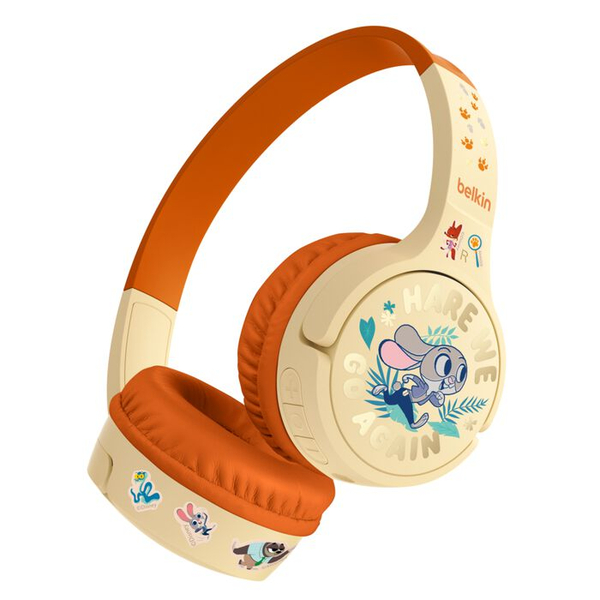 SoundForm Mini 子供用ワイヤレスヘッドホン ズートピア