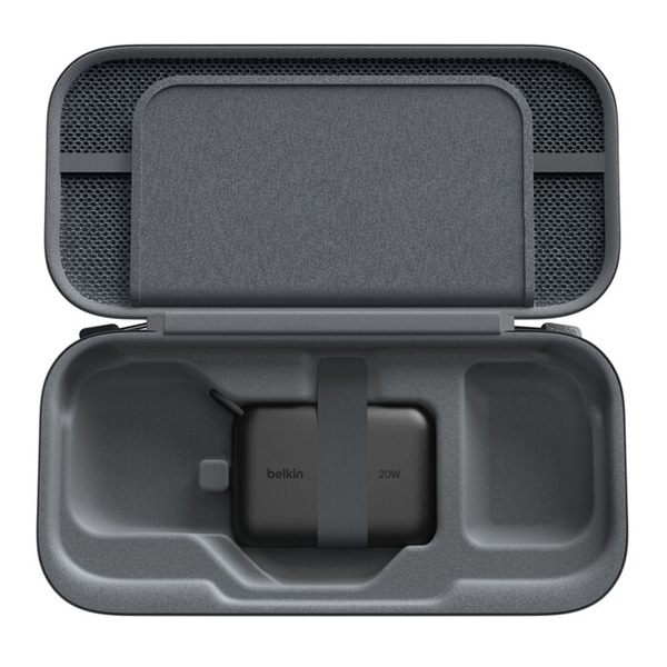 Gaming Nintendo Switch 2用 バッテリーパック付き充電ケース 20W グレー